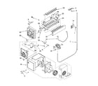 Whirlpool ED5PHEXRS00 icemaker parts, optional parts diagram