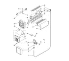 Whirlpool ET1CHMXKQ04 icemaker parts diagram