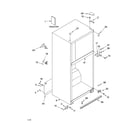 Whirlpool ET1RHMXKT04 cabinet parts diagram