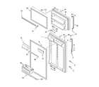 Whirlpool ET1RHMXKQ04 door parts diagram