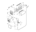 Whirlpool ET1RHMXKT04 icemaker parts diagram