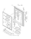 Refrigerator door parts