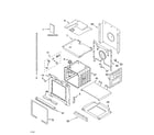 Whirlpool GBD307PDB10 lower oven parts diagram