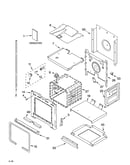 Lower oven parts
