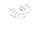 Whirlpool GBS307PDQ12 top venting parts, optional parts diagram