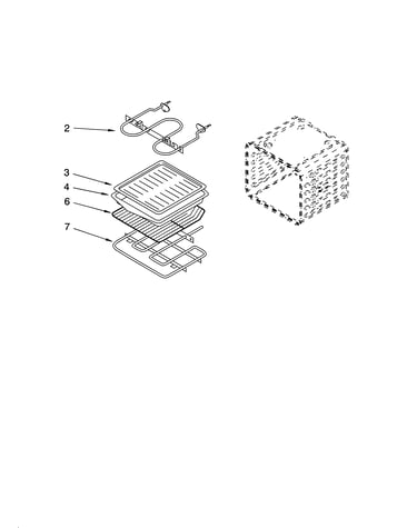 Internal oven parts
