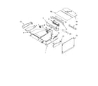 Whirlpool GMC305PDS08 top venting parts, optional parts diagram