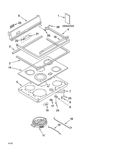 Cooktop parts