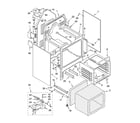 Whirlpool GR450LXHT2 oven chassis parts diagram