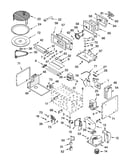 Cabinet and stirrer parts