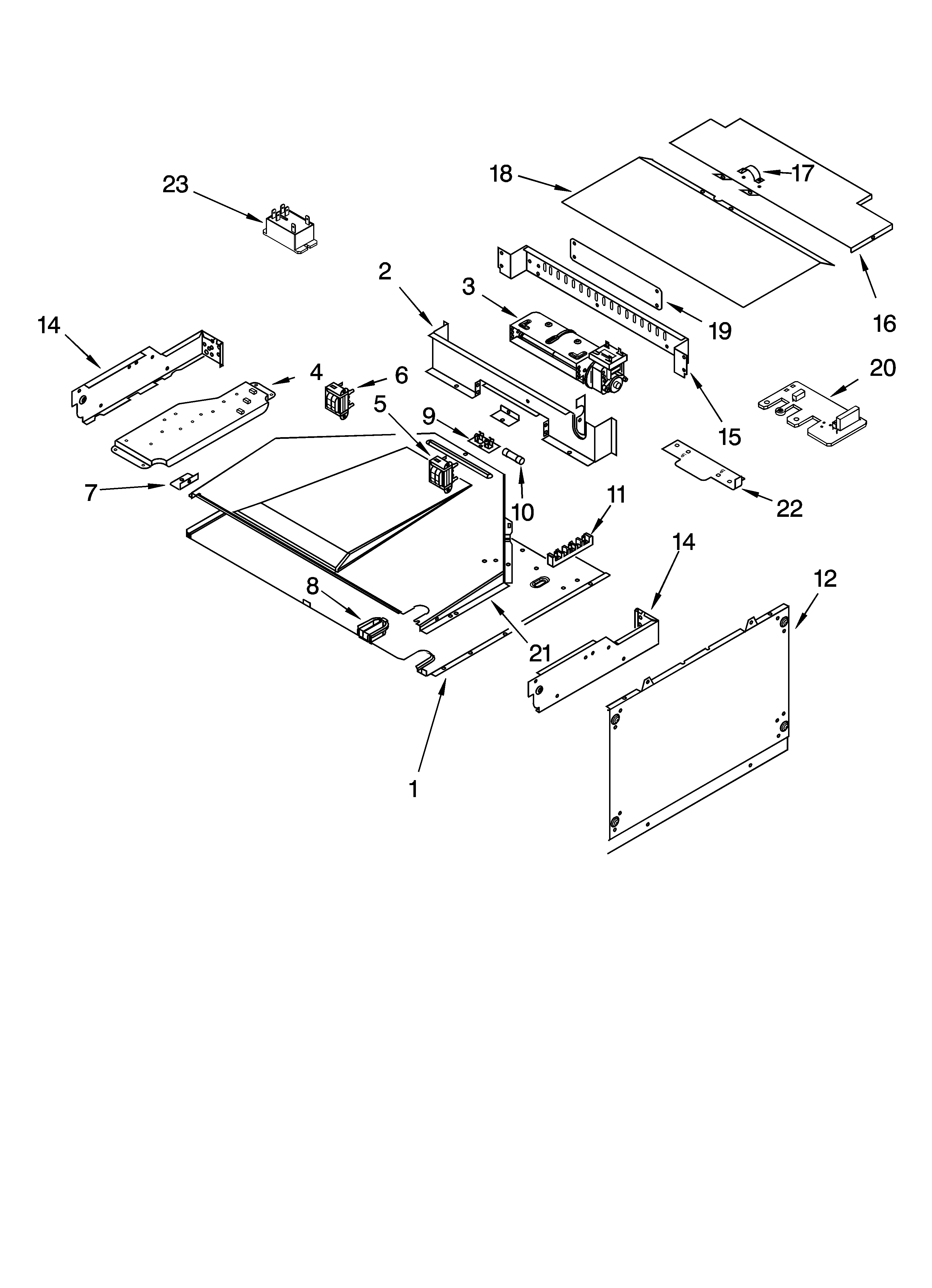 Top venting parts, optional parts