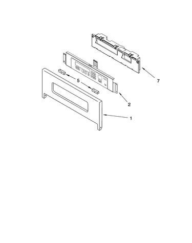 Control panel parts