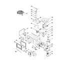 Whirlpool GSC308PJQ06 cabinet and stirrer parts diagram