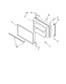 Freezer door parts, optional parts