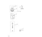 KitchenAid KCB148P jar assembly parts diagram
