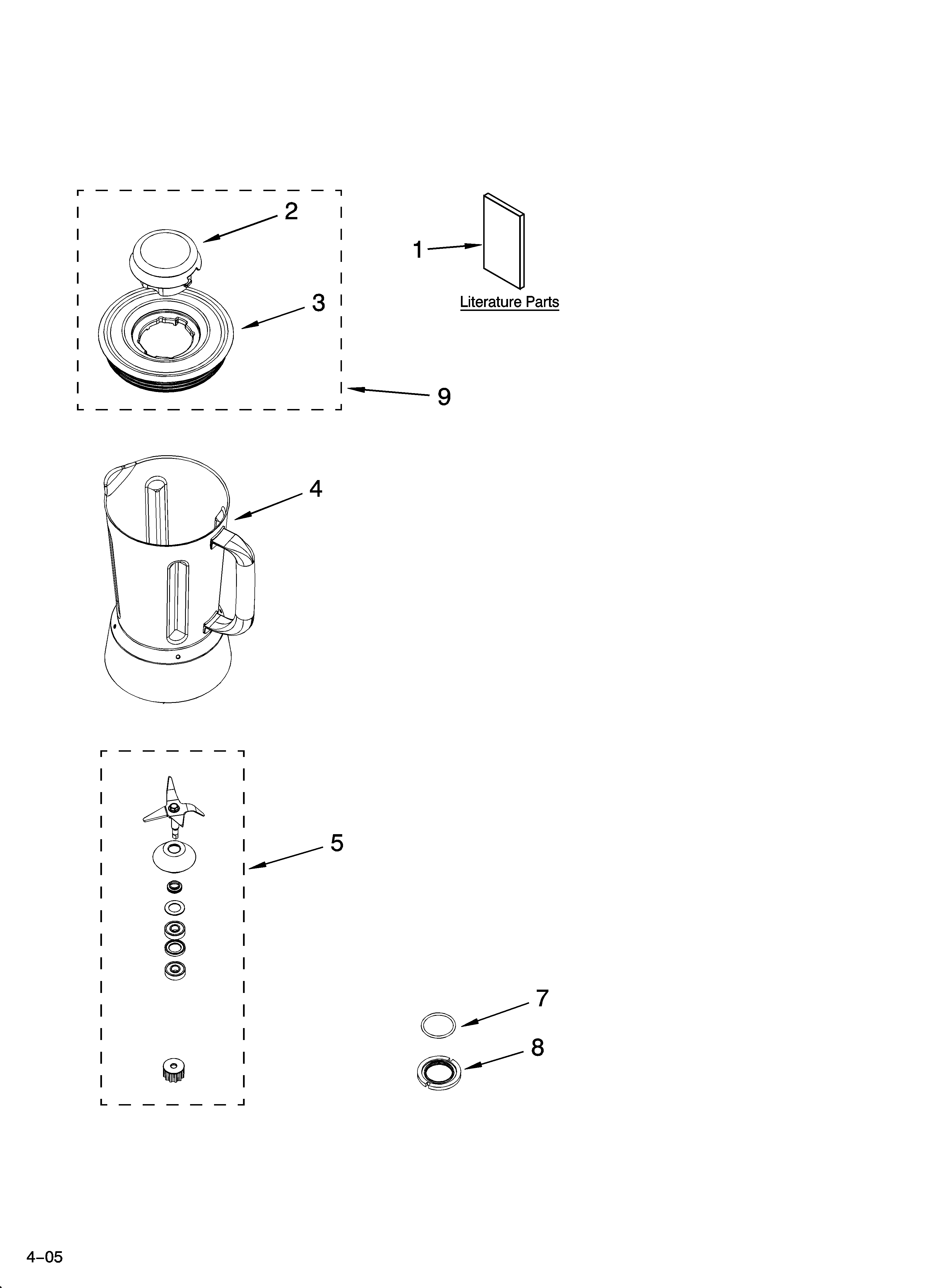 Jar assembly parts