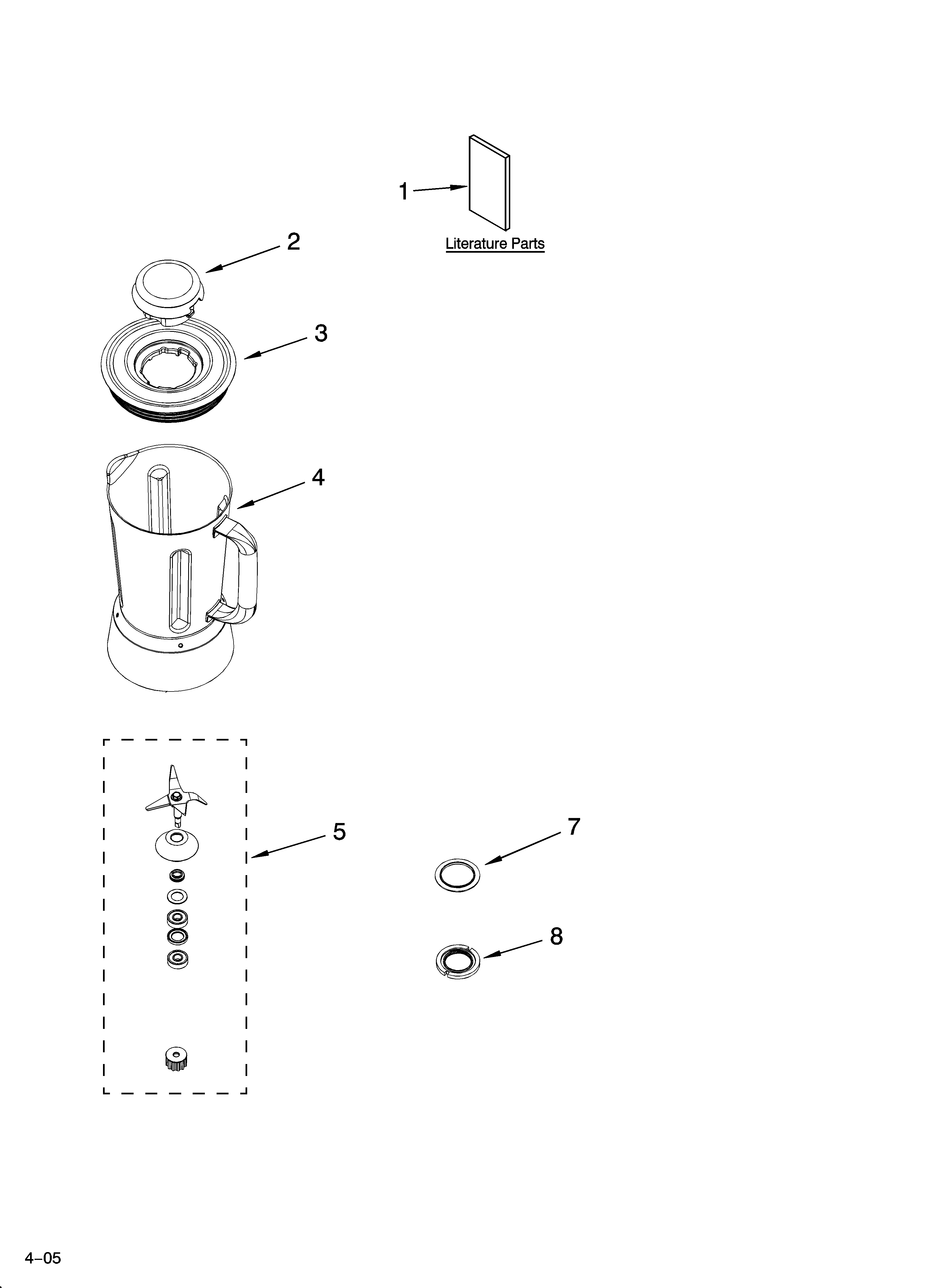 Jar assembly parts