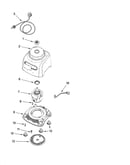 Motor and housing parts