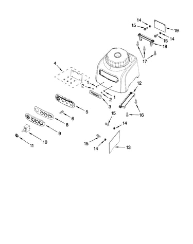 Escutcheon and control parts