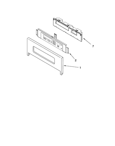 Control panel parts