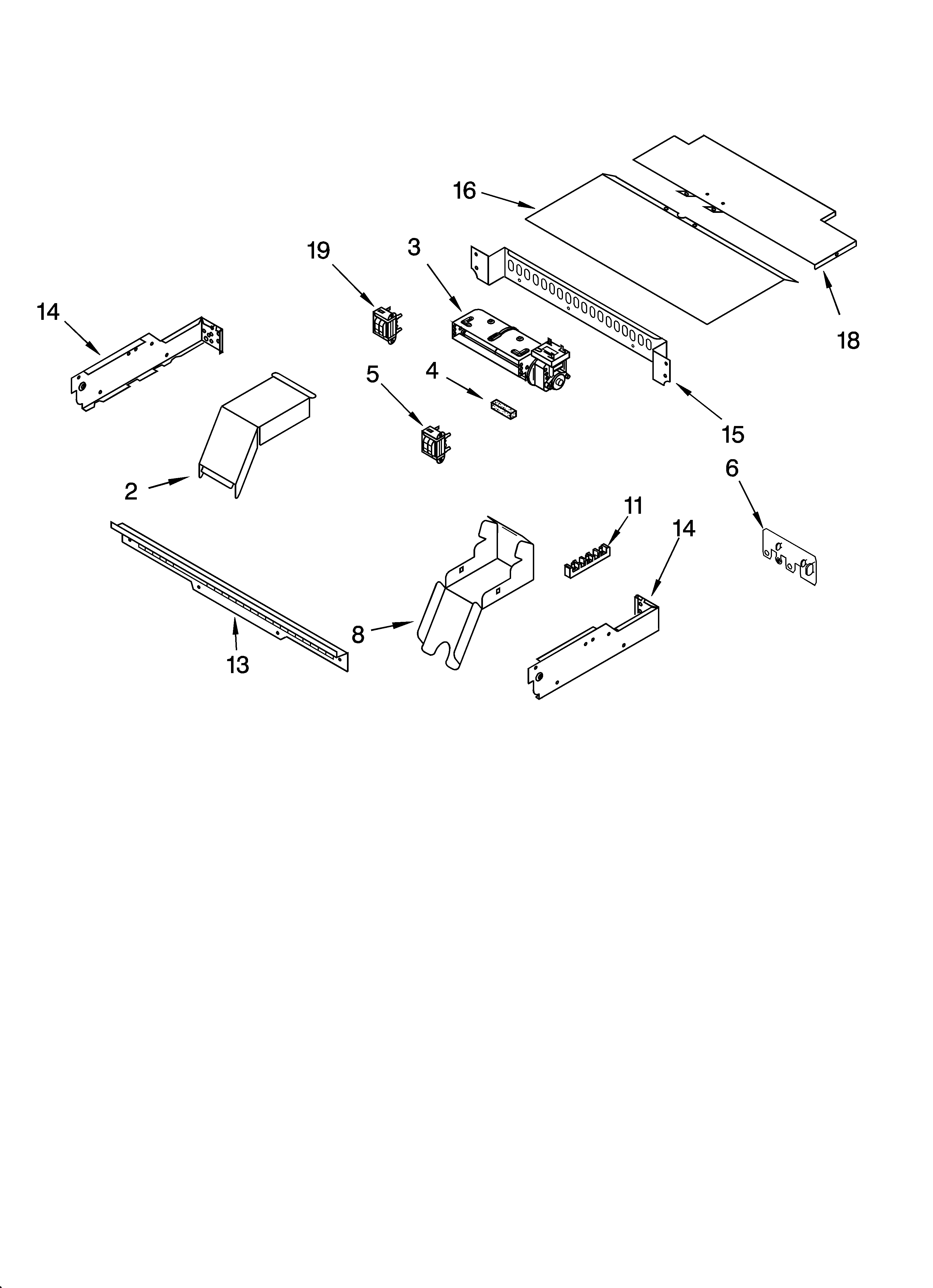 Top venting parts, optional parts