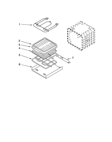 Internal oven parts