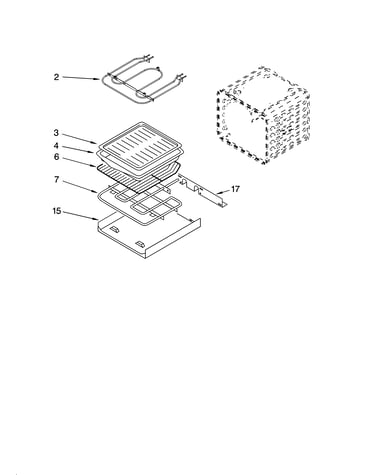 Internal oven parts