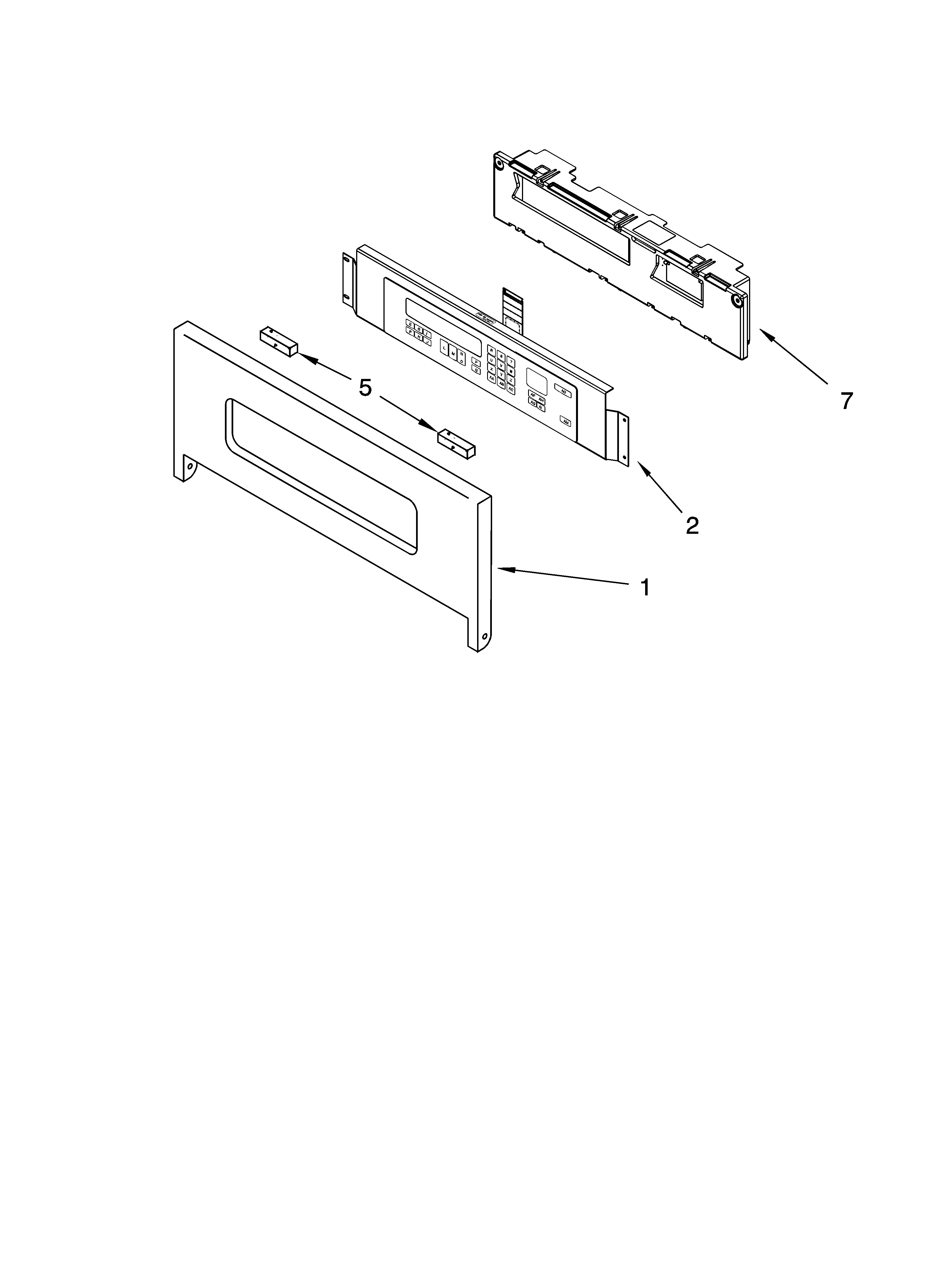 CONTROL PANEL PARTS
