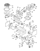 Cabinet and stirrer parts