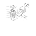 KitchenAid KEMC307KSS03 internal oven parts diagram