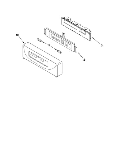 Control panel parts
