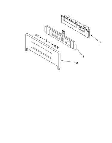 Control panel parts