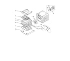 KitchenAid KEMC378KBL02 internal oven parts diagram