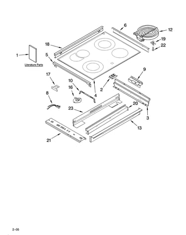 Cooktop parts