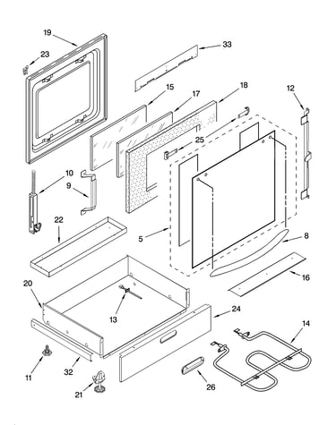Door and drawer parts