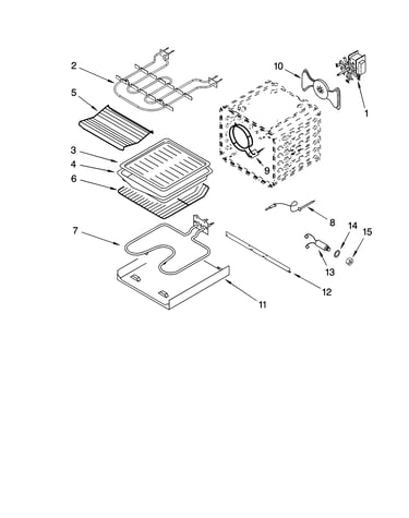 Internal oven parts