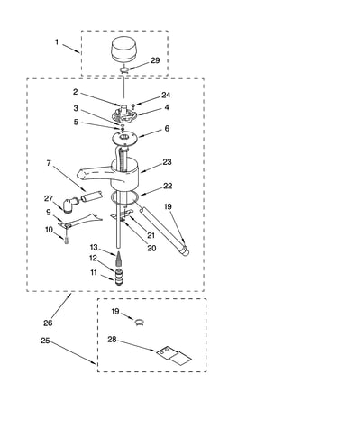 Spout unit parts