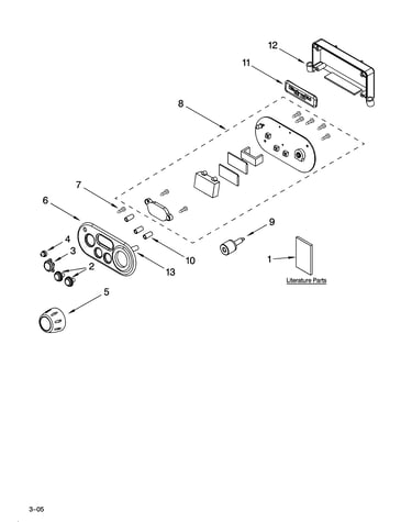 Control panel parts