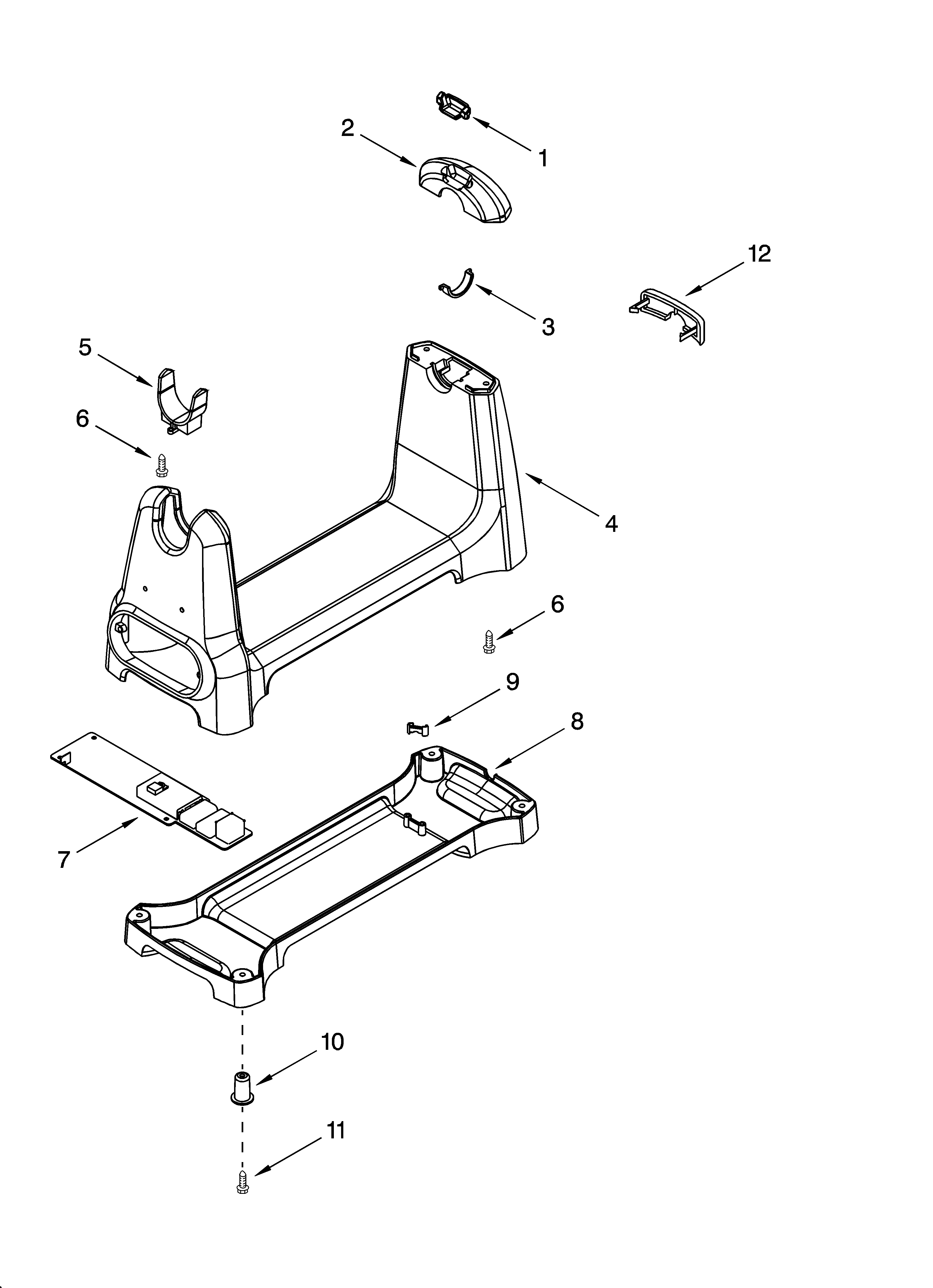 Cradle parts