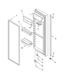 Refrigerator door parts