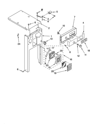 Control panel parts