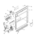Door and latch parts