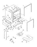 Tub and frame parts