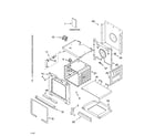 Whirlpool RBD275PDS15 lower oven parts diagram