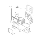 Whirlpool RBD275PDS15 upper oven parts diagram