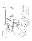 Upper oven parts