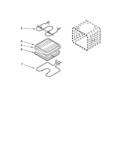 Internal oven parts