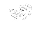 Whirlpool RBS305PDT17 top venting parts, optional parts diagram