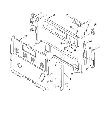 Control panel parts