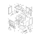 Whirlpool RF365PXMT1 chassis parts diagram